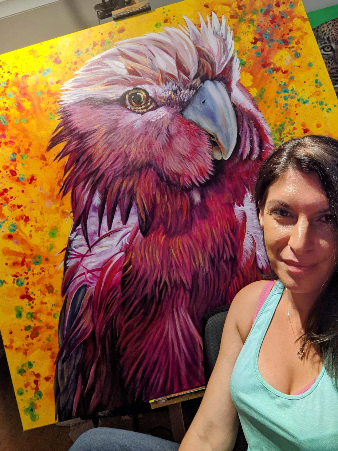 Where's Wally? Art heist at Lyell McEwin Hospital - Kelly Batsiokis Art