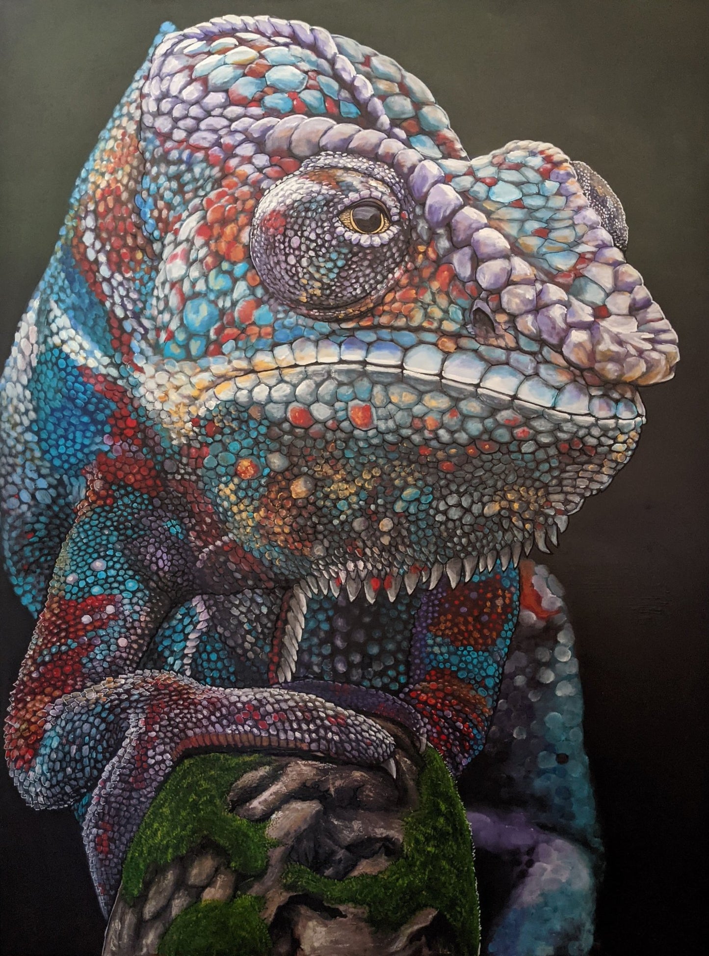 Adaptation (Reproduction Canvas Print) - Kelly Batsiokis Art