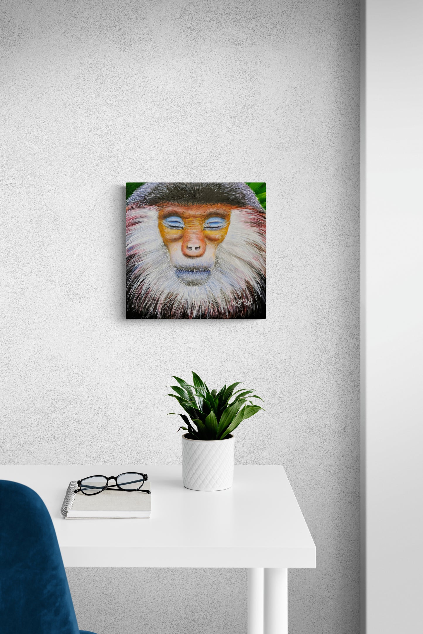 Zen Monkey - Red Shanked Douc