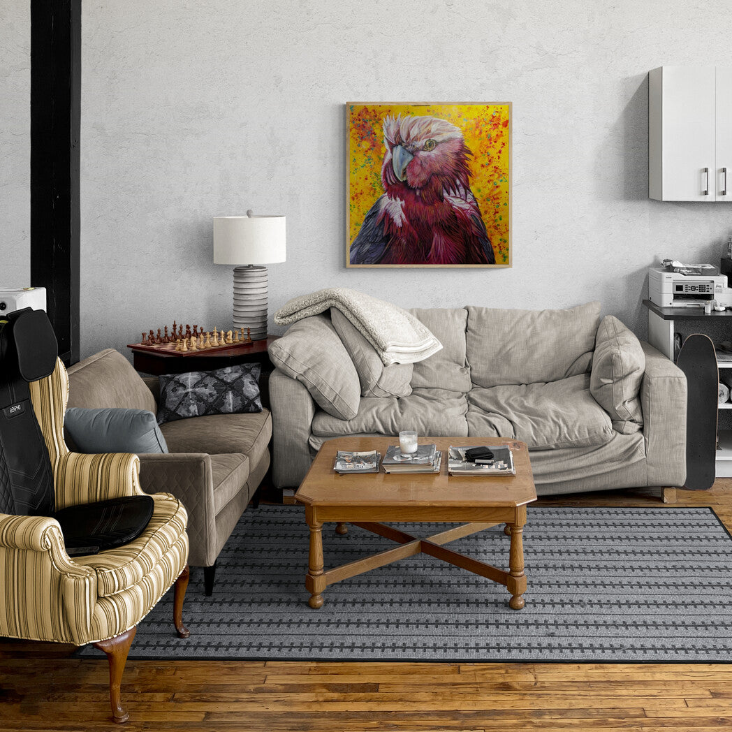 Wally the Galah (Reproduction Print)