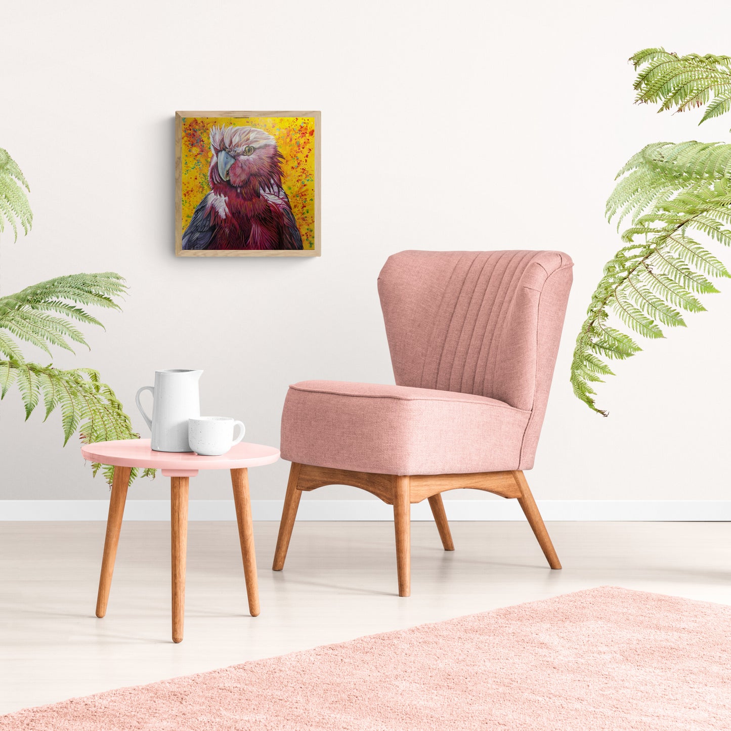 Wally the Galah (Reproduction Print)