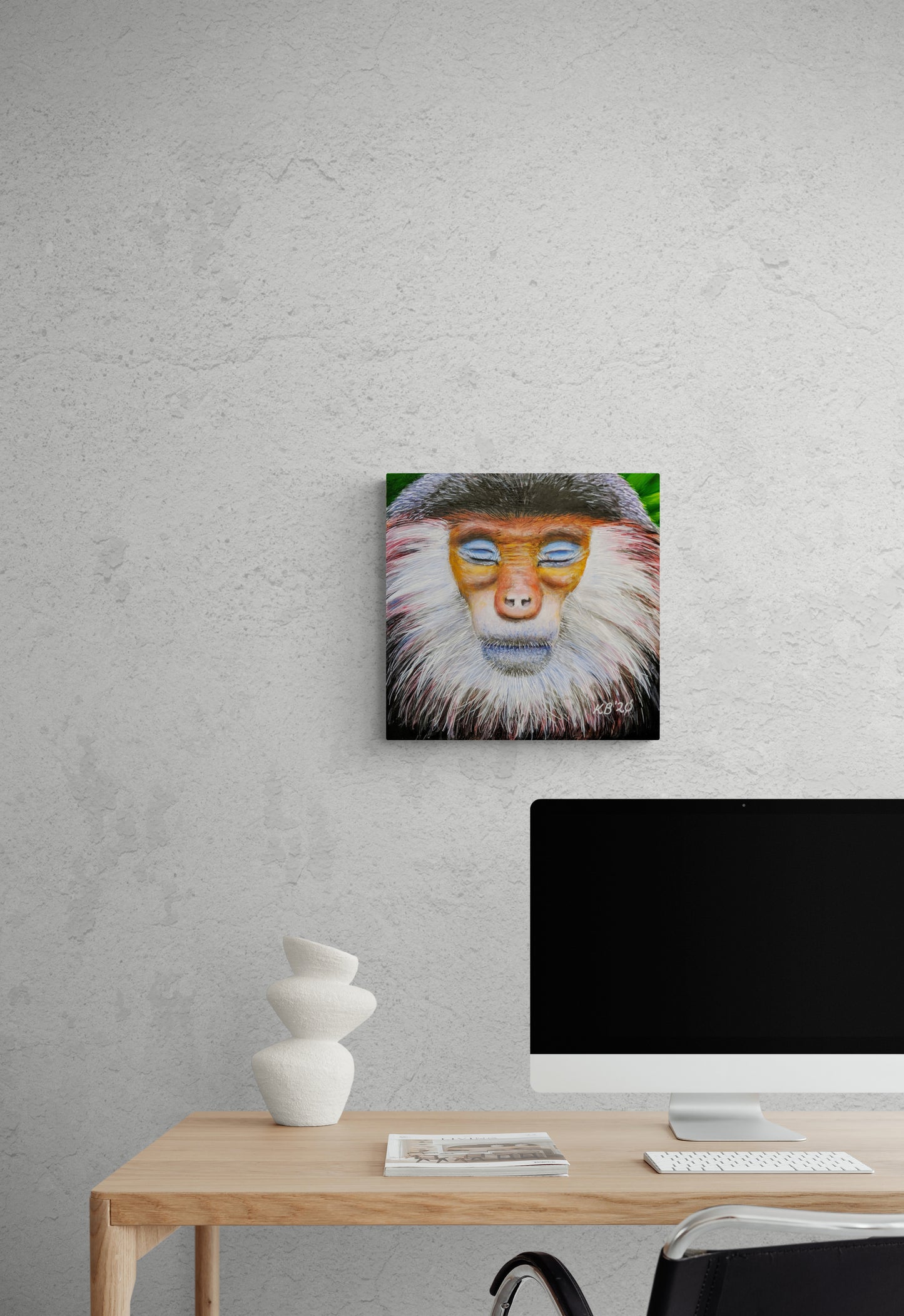 Zen Monkey - Red Shanked Douc