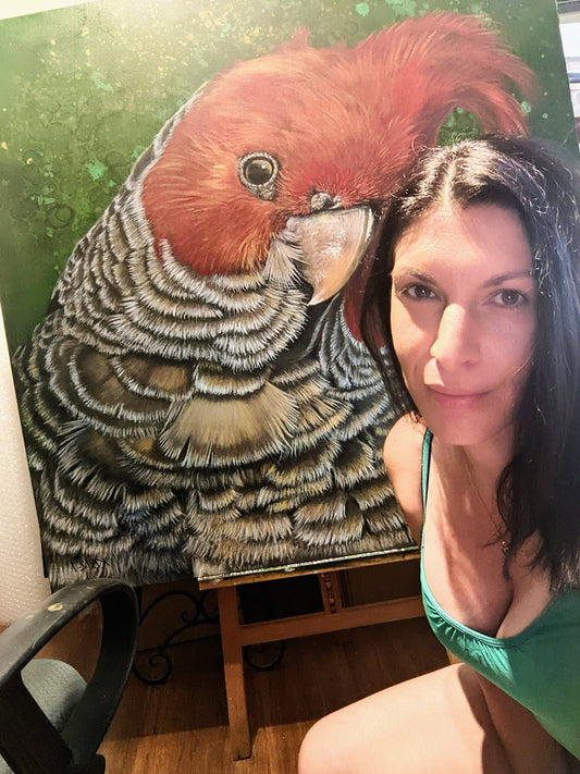 An introduction to the artist, Kelly Batsiokis - Kelly Batsiokis Art