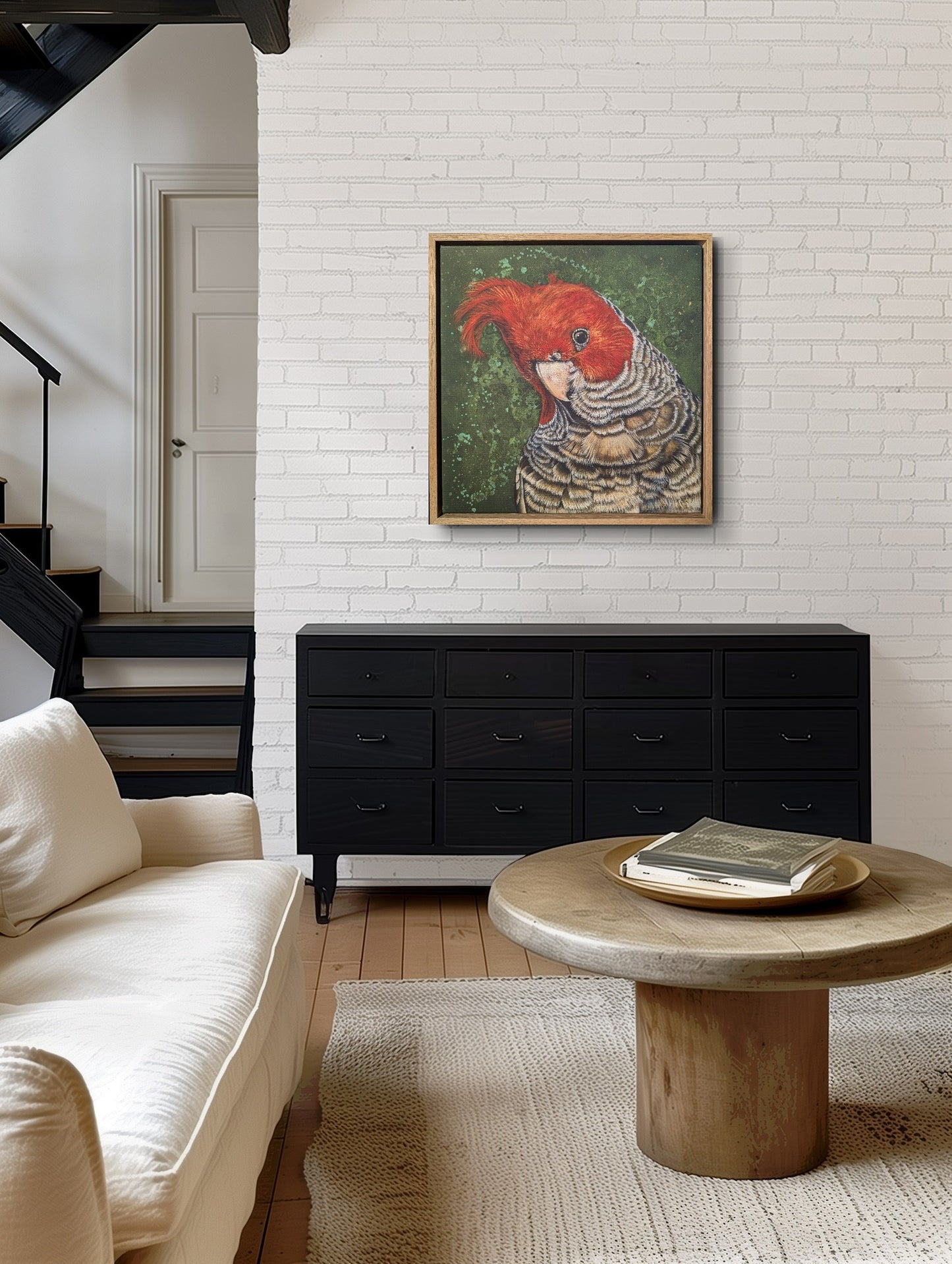 Elvis – Gang-gang Cockatoo Print