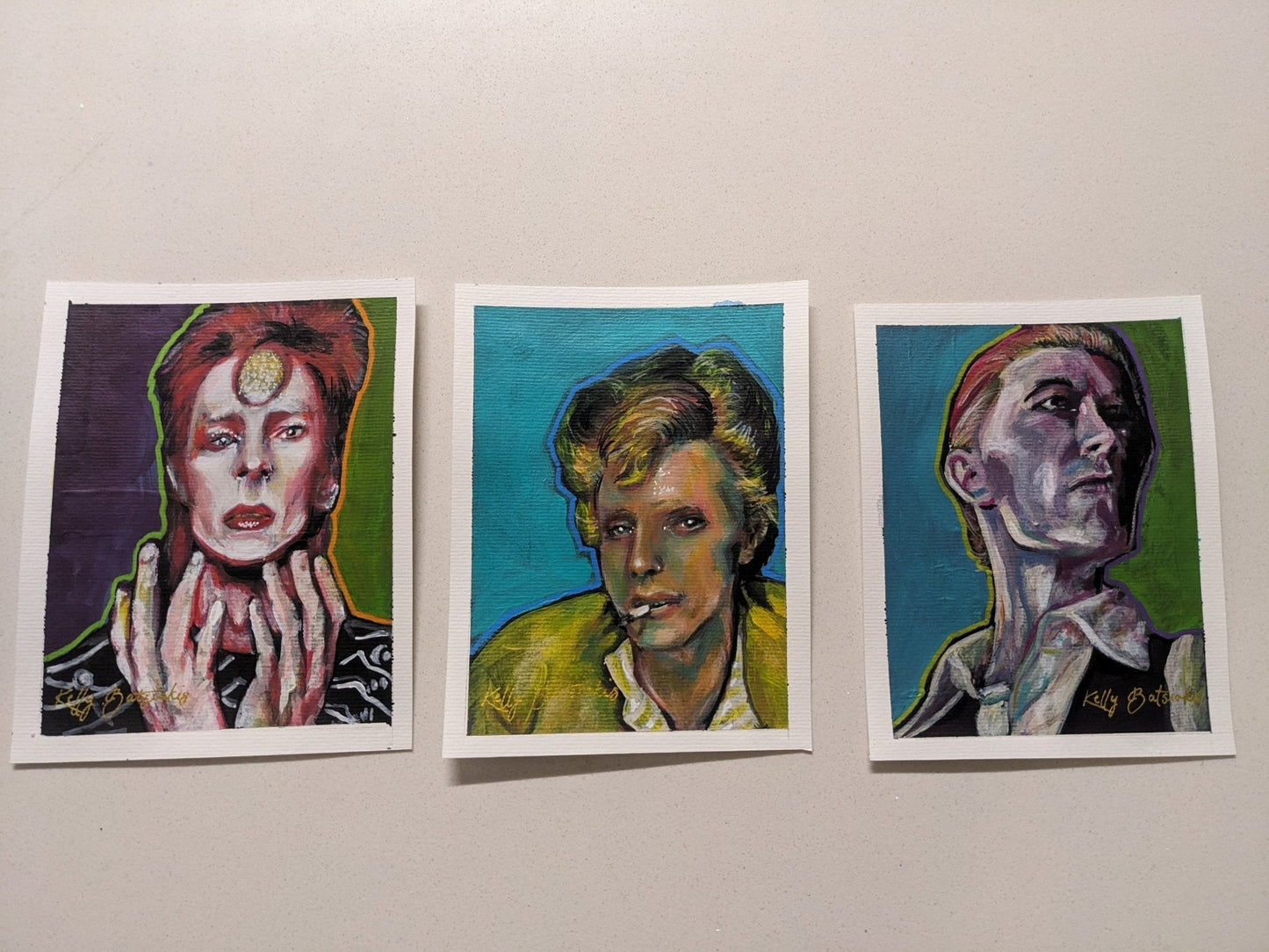 David Bowie - Kelly Batsiokis Art