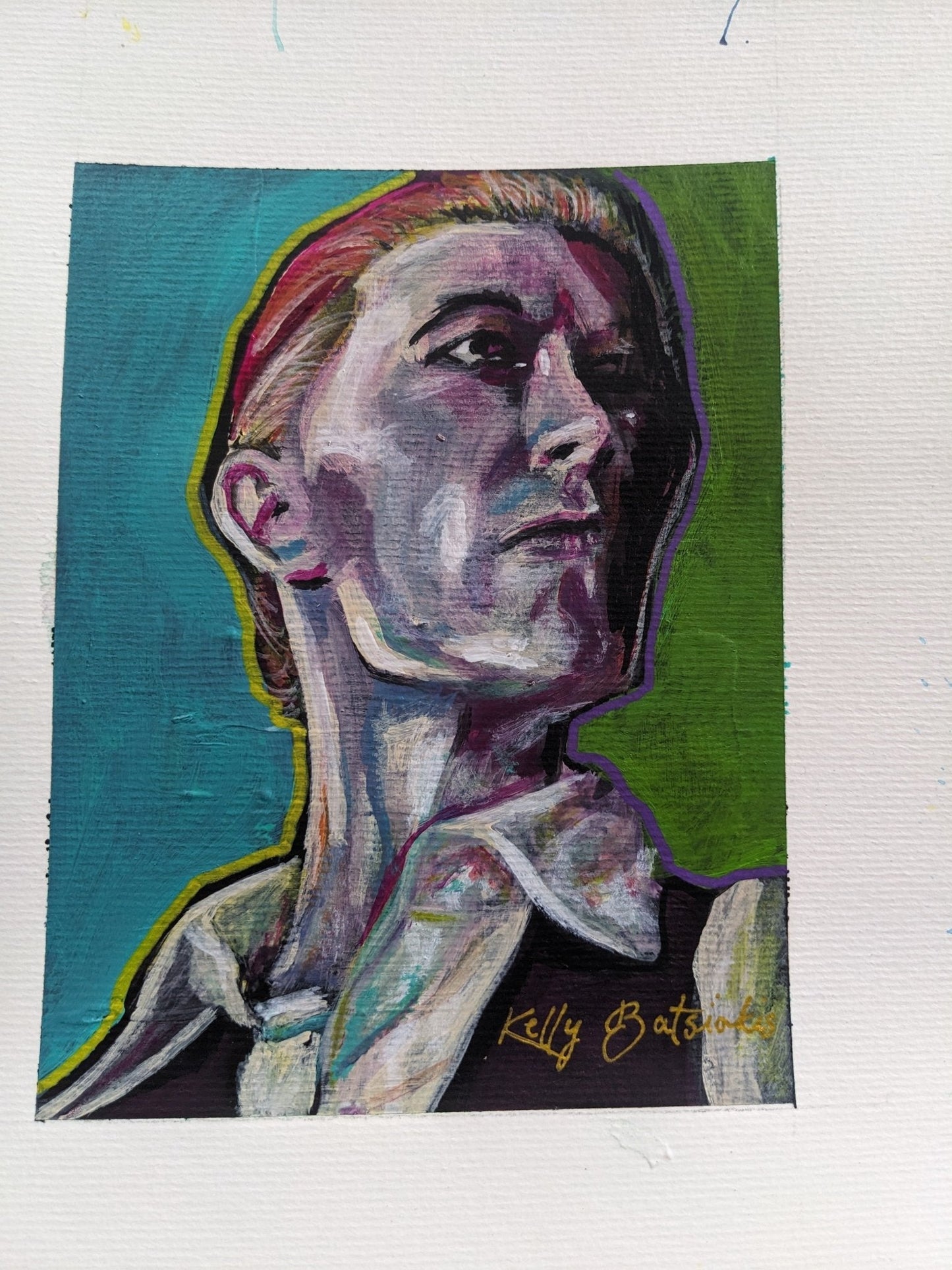 David Bowie - Kelly Batsiokis Art