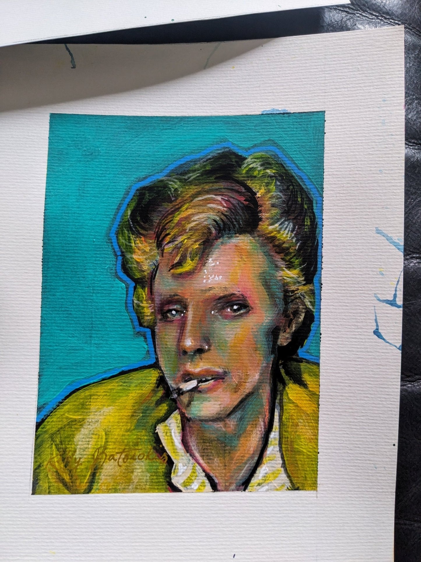 David Bowie - Kelly Batsiokis Art