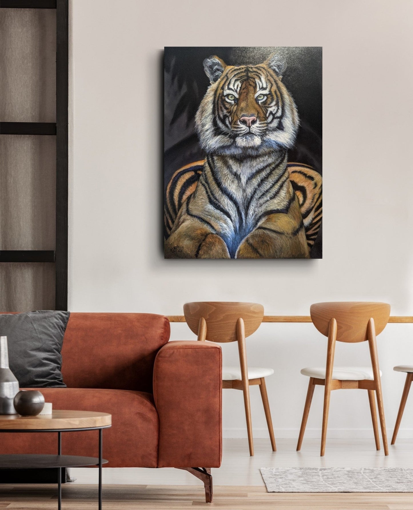 Empress - Sumatran Tiger - Kelly Batsiokis Art