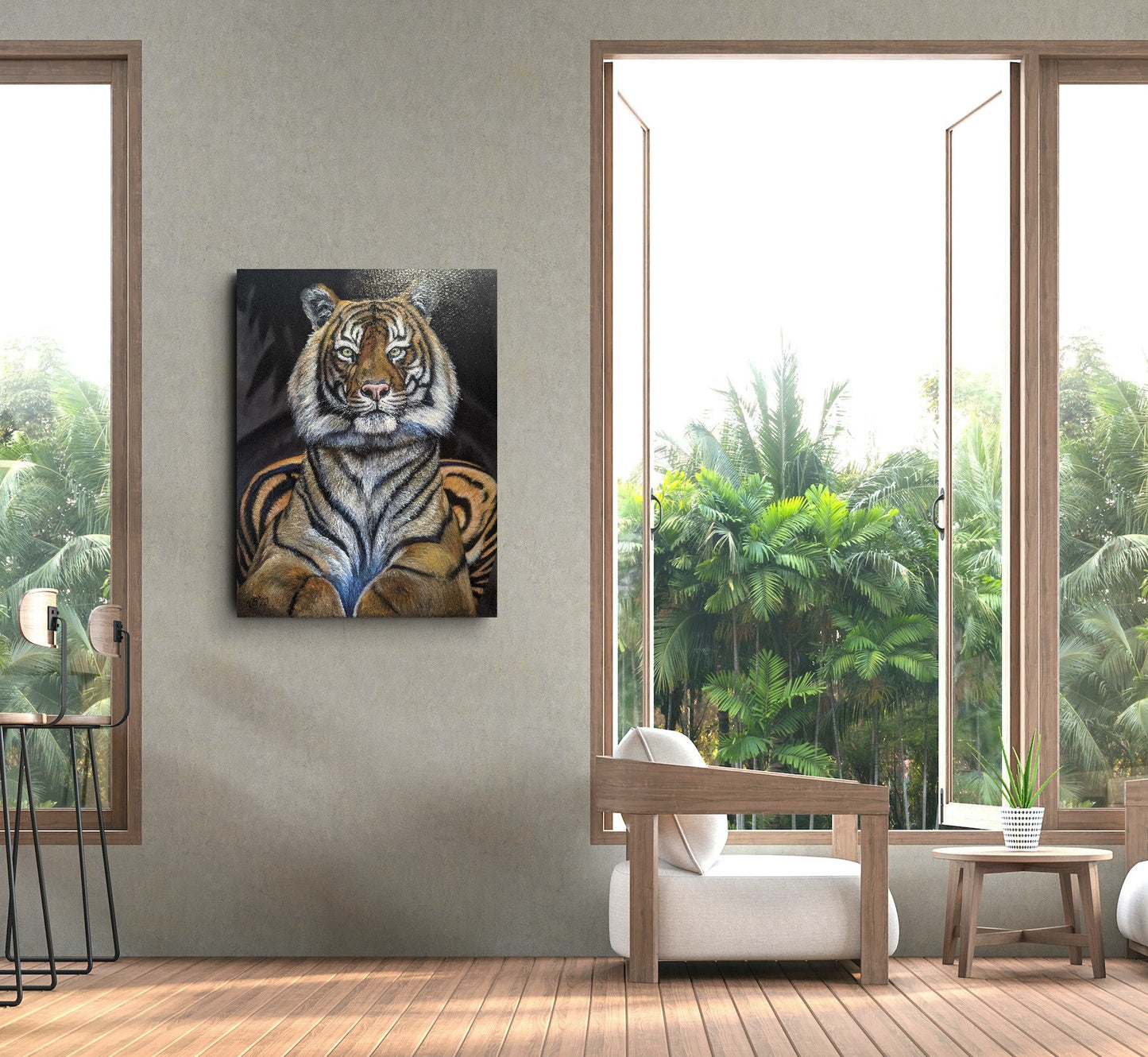 Empress - Sumatran Tiger - Kelly Batsiokis Art