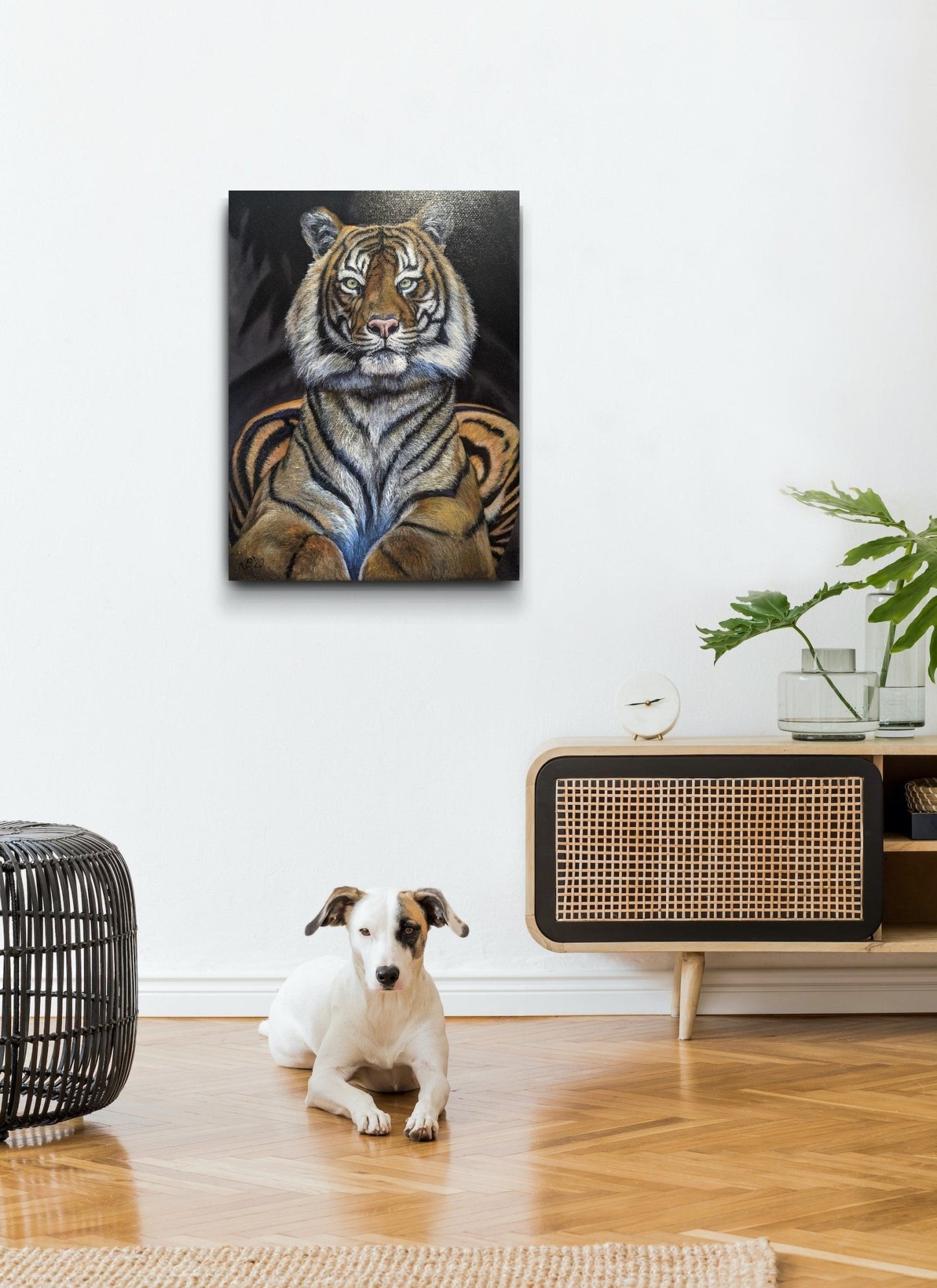 Empress - Sumatran Tiger - Kelly Batsiokis Art