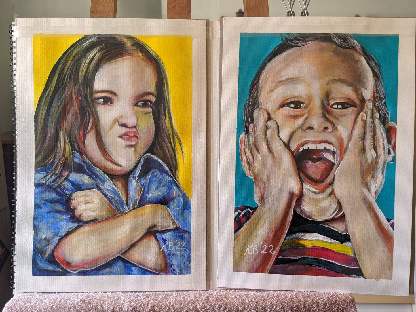 Excited - Kelly Batsiokis Art