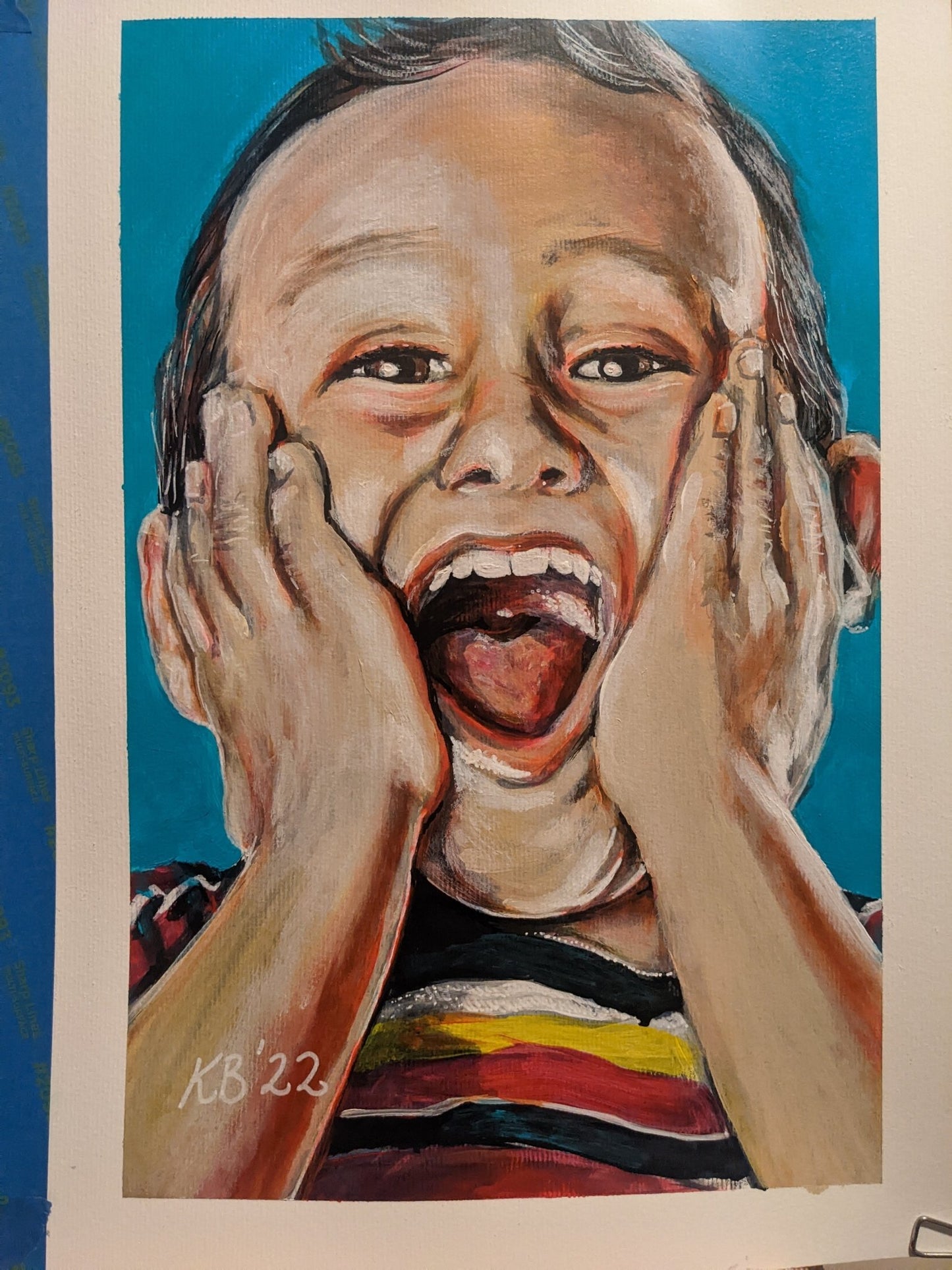 Excited - Kelly Batsiokis Art