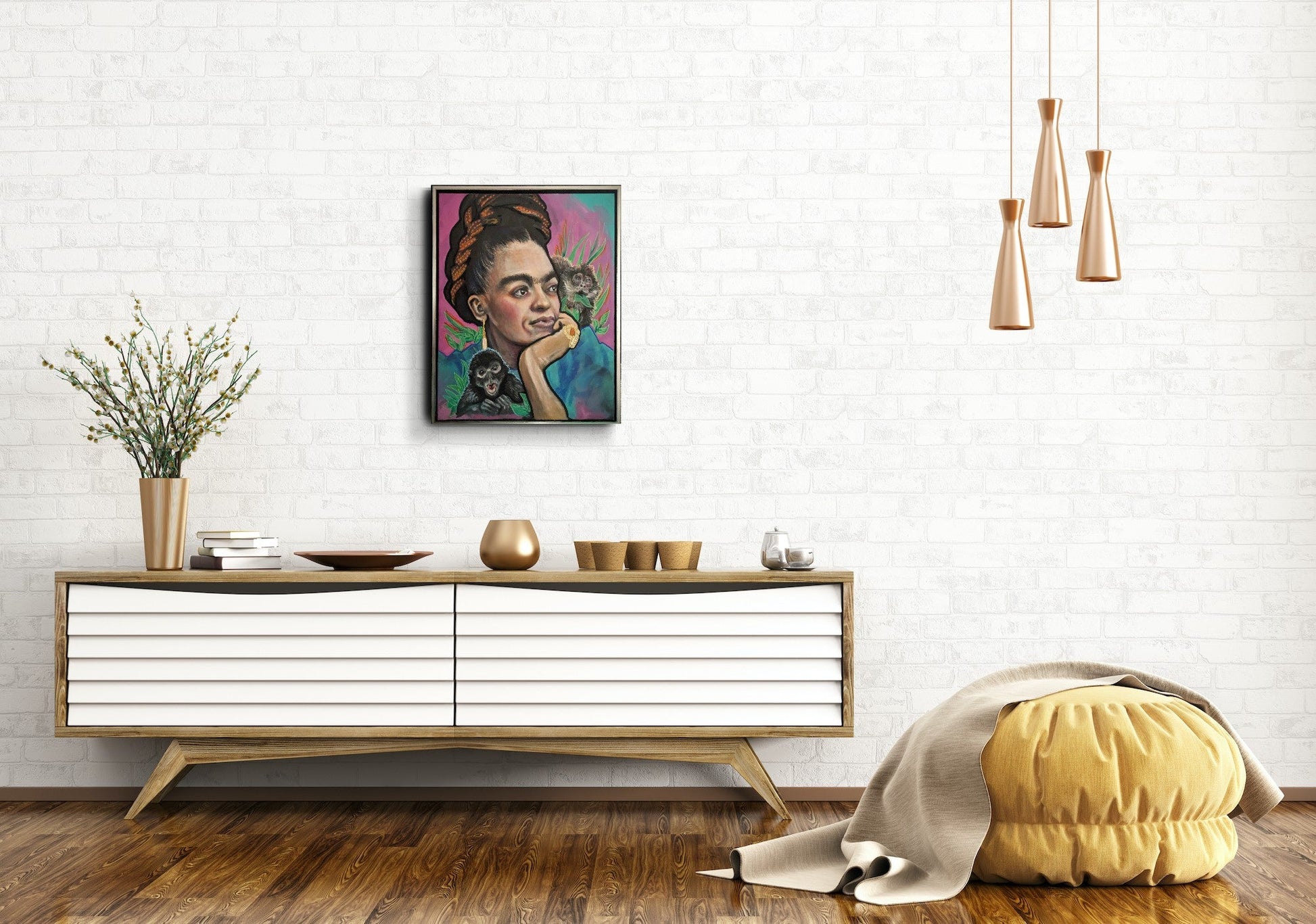 Frida And Friends - Kelly Batsiokis Art