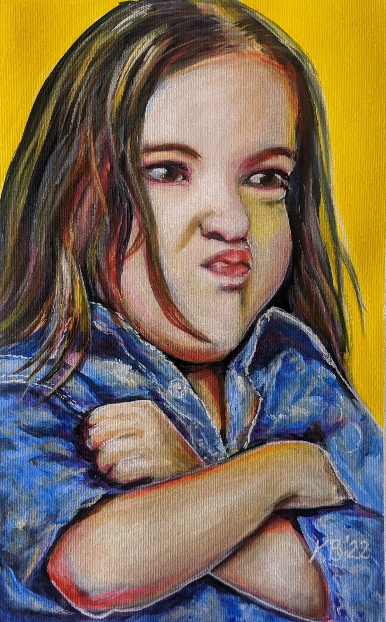 Grumpy Bum - Kelly Batsiokis Art