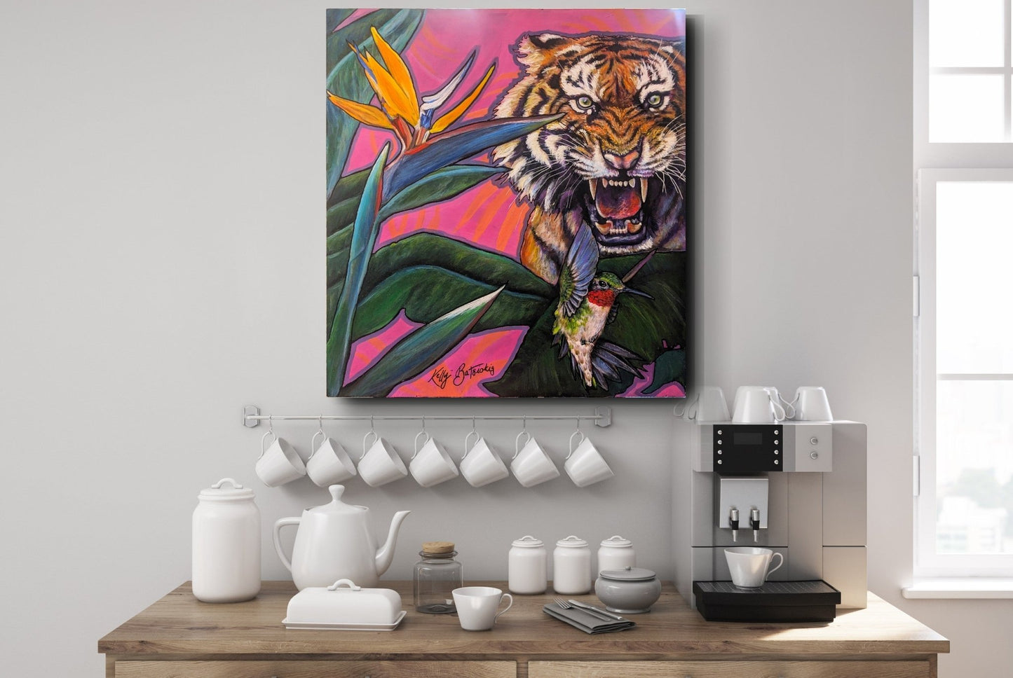 Hear Me Roar - Kelly Batsiokis Art