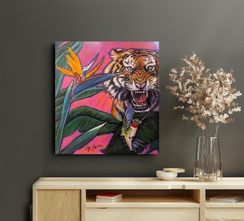 Hear Me Roar - Kelly Batsiokis Art