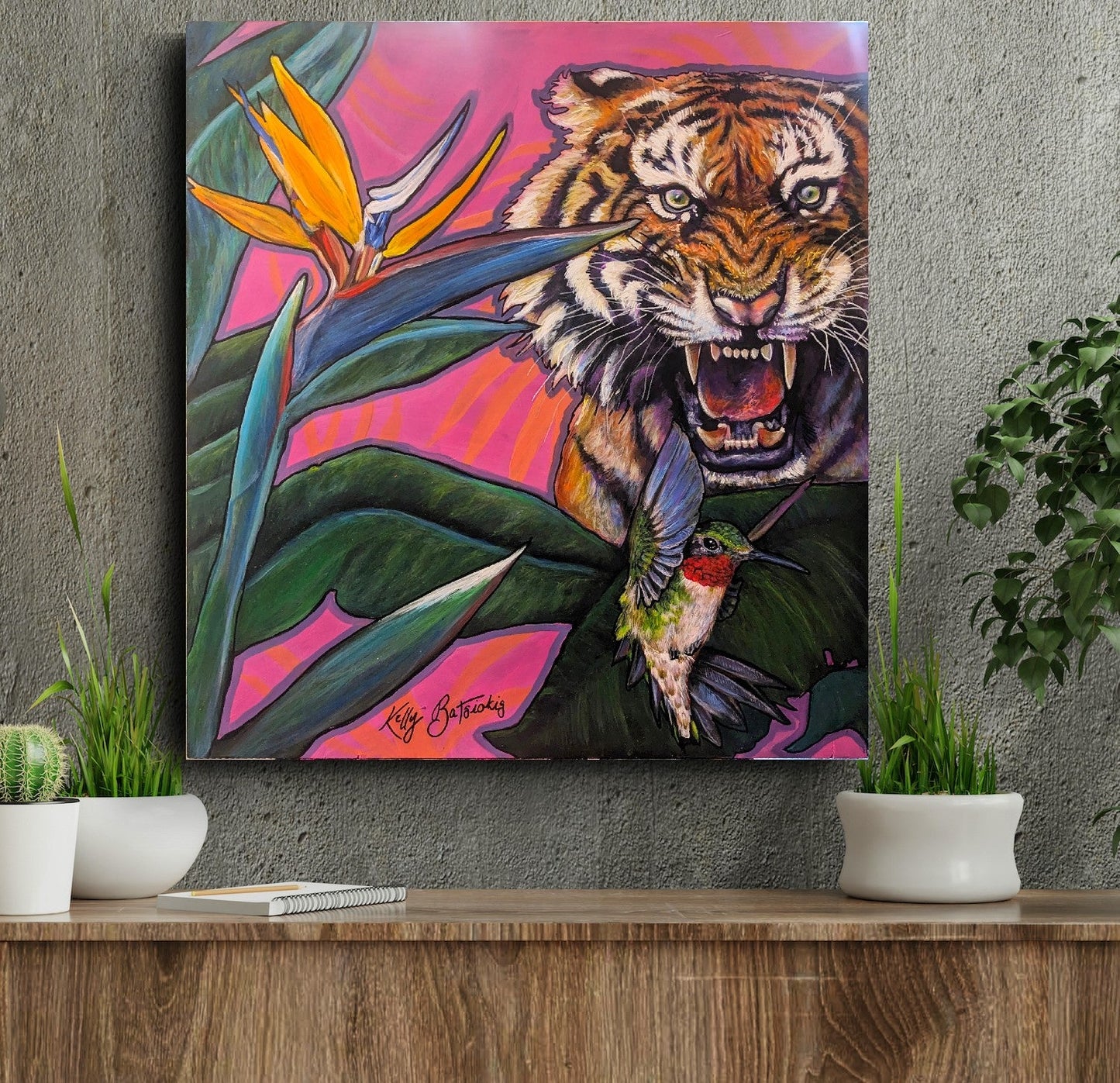 Hear Me Roar - Kelly Batsiokis Art