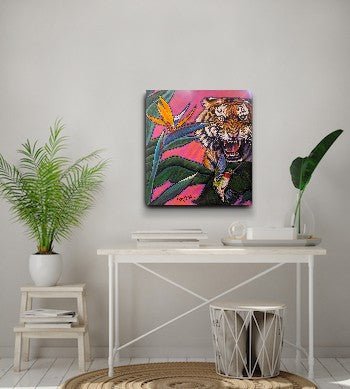 Hear Me Roar - Kelly Batsiokis Art