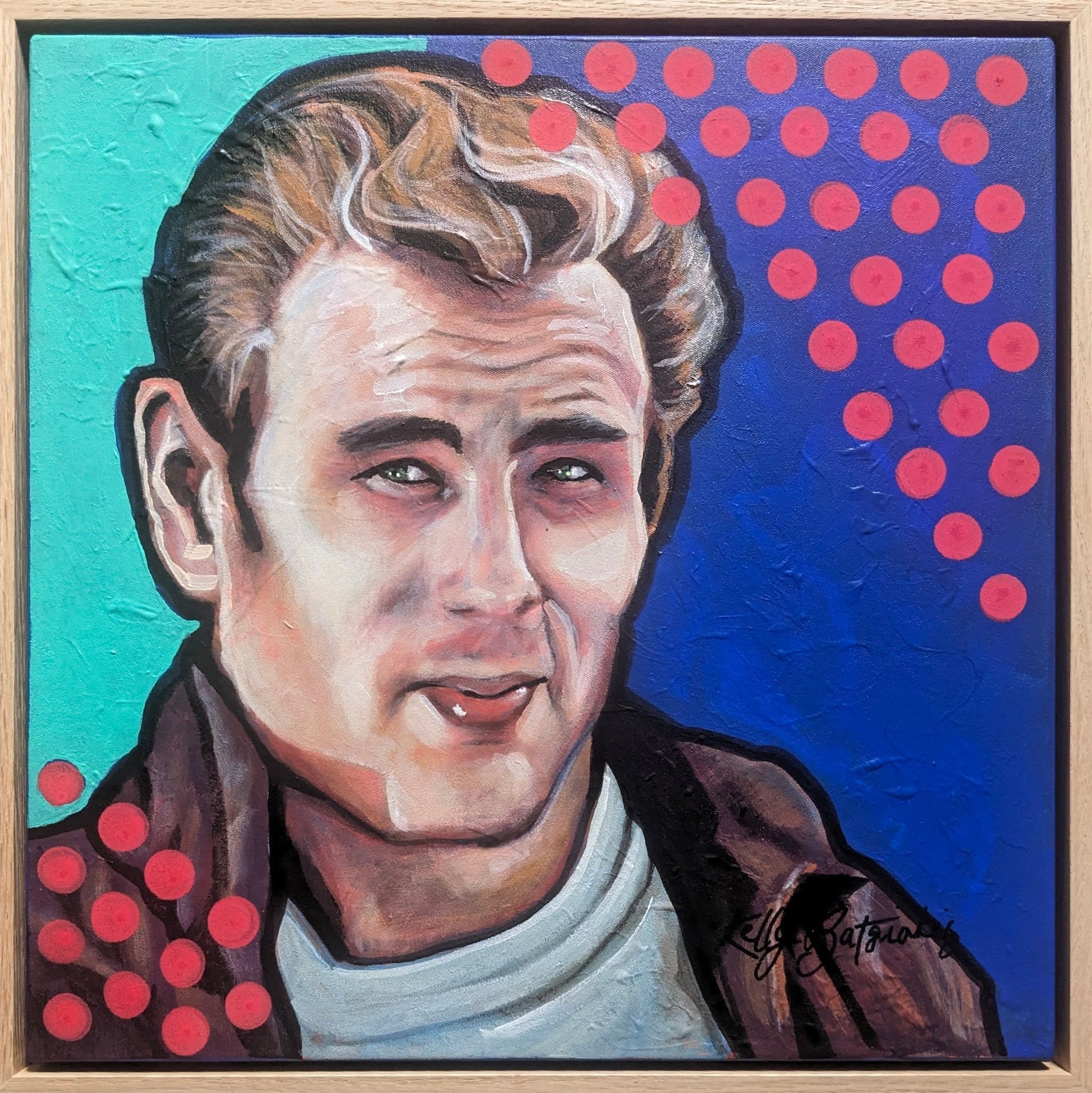 James Dean - Kelly Batsiokis Art