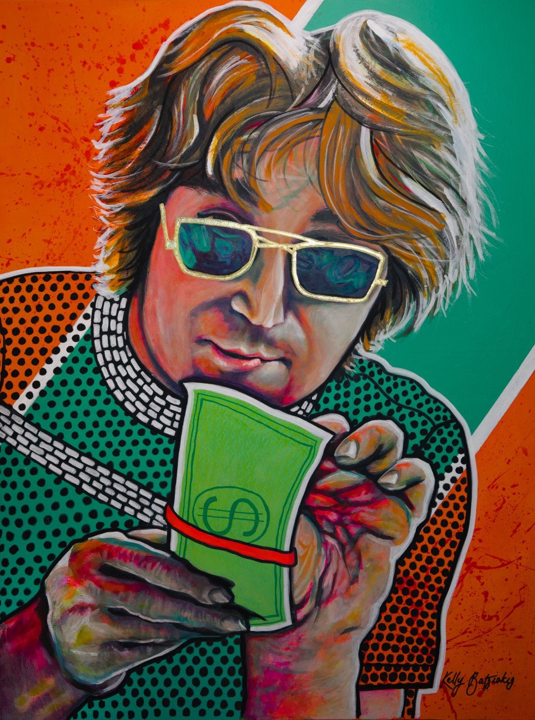 John Lennon - Kelly Batsiokis Art